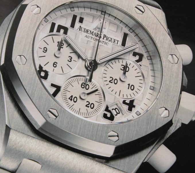 Authentic framed 2003 Audemars Piguet Royal Oak Offshore Chronograph Print Ad