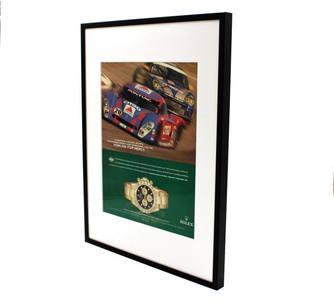 Authentic Framed 2005 Vintage Print Ad Rolex Daytona “Howling for Mercy”